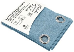 ARÔME HOME Zasłona zaciemniająca niebieski denim,135 x 245 cm