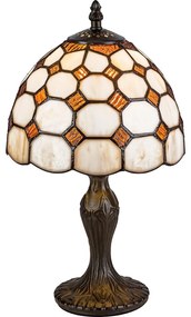 Brilagi - Lampa stołowa witrażowa Tiffany DORAN 1xE14/40W/230V