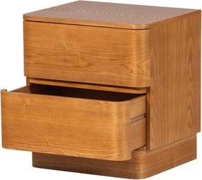 Szafka nocna w naturalnym kolorze Fejo – WOOOD