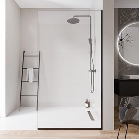 Ścianka prysznicowa Walk-In EX102-2 bezpieczne szkło Nano 10mm