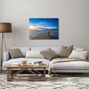 Obraz na szkle - Molo (70x50 cm)