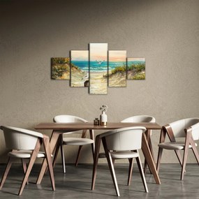 Obraz - Piaszczysta plaża (125x70 cm)
