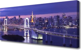 Obraz canvas na ścianę Gęstwina Zielonych Paproci