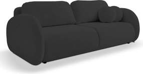 Sofa LOOP z funkcja spania i pojemnikiem CZARNY RAVEN 18