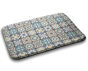 Dywanik łazienkowy antypoślizgowy Dywanik łazienkowy antypoślizgowy Wzory geometryczne