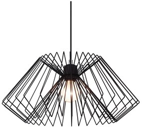 Czarna lampa wisząca Tomasucci Cage