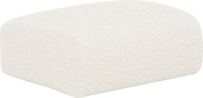 Puf z białej bukli - POGNI marki Maison Céphy