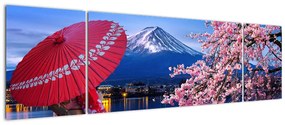 Obraz - Widok na szczyt, Japonia (170x50 cm)
