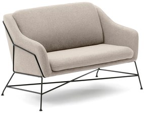 Beżowa sofa 128 cm Brida – Kave Home