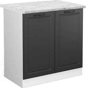 Szafka pod zlew antracytowy domek wiejski 80x60x81.6 r-line