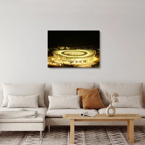 Obraz na szkle - stadion piłkarski (70x50 cm)