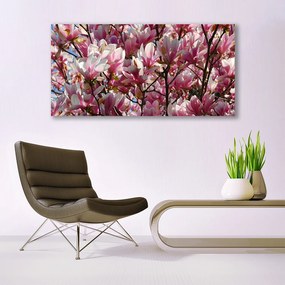 Obraz drukowany na płótnie Kwitnące Gałązki Drzewa