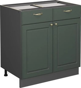 Szafka dolna do kuchni green gold country 80x51.6x82 fame-line