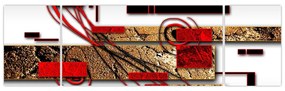 Obraz abstrakcji (170x50 cm)