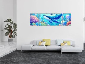 Obraz – Podwodny świat (170x50 cm)