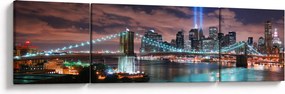 Obraz - Nowy Jork, Manhattan (170x50 cm)