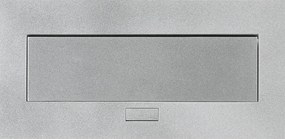 Port blatowy - wpuszczany, 2 gniazda, 2x USB-A, 2x RJ45 port, srebrny