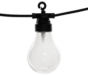 Girlanda solarna, 5 m, 10 żarówek LED