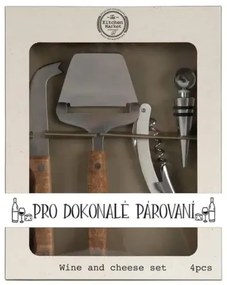 Bohemia Gifts Zestaw do krojenia sera - Idealnepołączenie