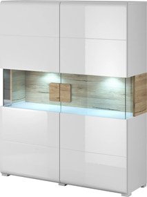 Komoda IBIZA 122 cm do Salonu Sypialni Biały