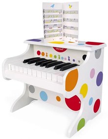 Janod - Elektroniczne pianino CONFETTI 4xAA