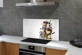 Szkło Ozdobne do Kuchni Muzyczne Trio z Mikrofonem