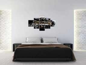 Obraz - Saksofon (125x70 cm)