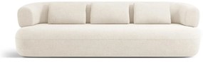 Beżowa sofa z materiału bouclé 226 cm Jenny – Micadoni Home