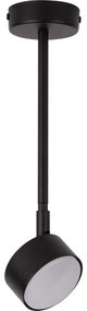 Żyrandol na drążku NEMO 1xGX53/12W/230V 35 cm czarny