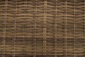 Rattanowy zestaw modułowy BORNEO LUXURY dla 4 osób (brązowy)