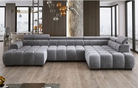 Narożnik BULL XL Prawostronny z elektryczną funkcją regulacji tkanina Salvador 15 WERSAL