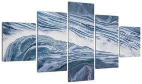 Obraz abstrakcji (125x70 cm)