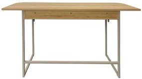 Konsola w dekorze dębu w naturalnym kolorze 40x140 cm Darlington – Actona