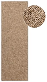 Jasnobrązowy chodnik odpowiedni do prania 80x240 cm Rocco Caramel – Elle Decoration