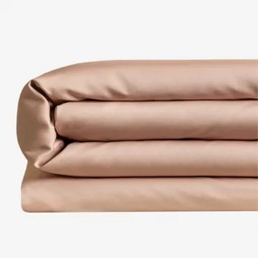 Poszwa Na Kołdrę Z Satyny 300 Nitek Sampras Toasted Almond & Łóżko 150/160cm (240 X 220 Cm) - Sklum