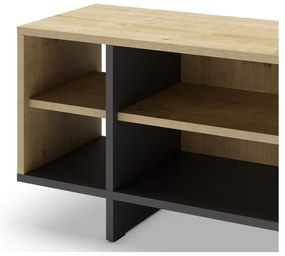 Szafka pod TV w dekorze dębu 160x44 cm Cequoia – Marckeric
