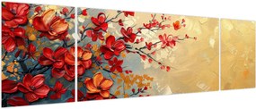 Obraz - Kwitnące drzewo (170x50 cm)
