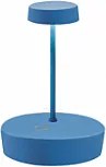 Swap Mini Pro Niebieska Lampa stołowa LED z możliwością ładowania i ściemniania