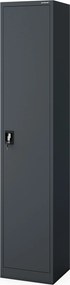 Szafa na akta kartotekowa na klucz antracytowa ALEX H2200 450 x 2200 x 400 mm