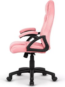 Fotel obrotowy Bazarnes z oddychającą tkaniną Alcantara i funkcją TILT