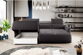 Narożnik MURILLO S Mini z elektryczną regulacją siedziska Lewostronny w tkaninie VOGUE 15 WERSAL