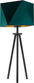 Lampka nocna do sypialni na czarnym stelażu - Z2-T44