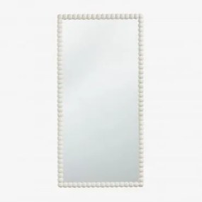 Lustro Ścienne Z Drewna Mango Trisnia 70 X 170 Cm - Sklum