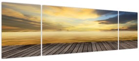 Obraz - Molo z widokiem (170x50 cm)