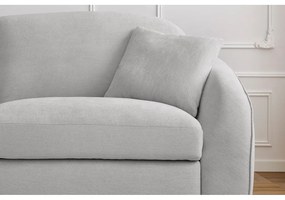 Jasnoszara rozkładana sofa 235 cm Cezanne – Bobochic Paris