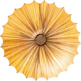 Designerska lampa sufitowa beżowa 60 cm 5-świateł - Plu