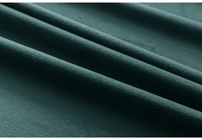 Zasłona zaciemniająca VELVET 140x250 cm, turkusowa Zawieszanie: Taśma z wiązaniami