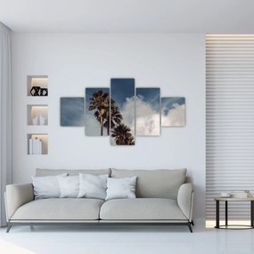 Obraz - Palmowy dramat (125x70 cm)
