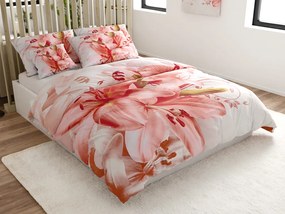 PrzytulneMieszkanie.pl PrzytulneMieszkanie.pl 3D Bawełniana pościel LILYVIA, szara Rozmiar pościeli: 70 x 90 cm | 140 x 200 cm