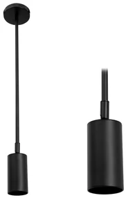 LAMPA SUFITOWA WISZĄCA APP609-1C Czarna